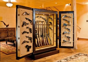 Интерьер эксклюзивного сейфа Magnus (Dottling, Германия).