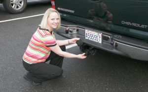 Автомобильный тайник HitchSafe устанавливается в посадочное место под фаркоп и практически незаметен.